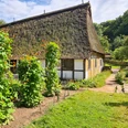 Freilichtmuseum am Kiekeberg Historisches Gebäude mit GartenHistoric building with gardenHistorisk bygning med haveHistorisch gebouw met tuin