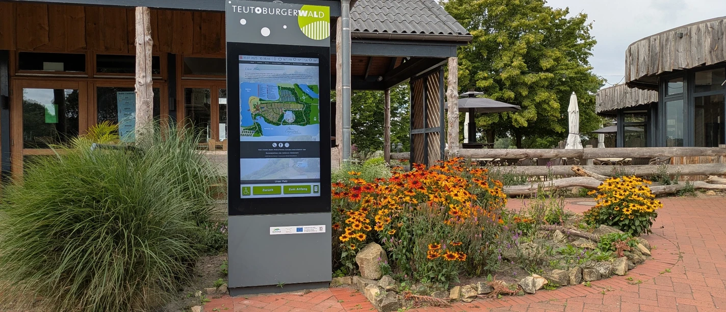 Infoterminal Großer Weserbogen Porta Westfalica