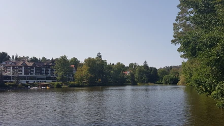 Schmelzteich Bad Sachsa im Sommer