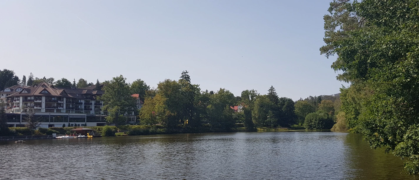Schmelzteich Bad Sachsa im Sommer