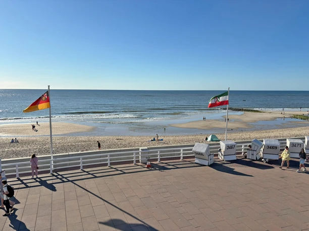 Promenade am Strandübergang Strandstraße