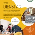 Natur Bauernhof Tiere Kinder Angebot Veranstaltung Foto Flyer Grün Handschrift.png