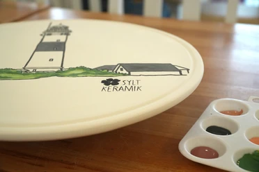Keramik bemalen auf Sylt
