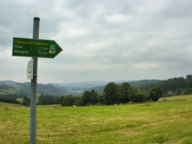 unterwegs auf dem Wanderbaren Silberberg