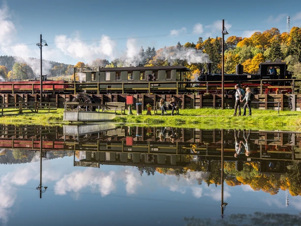 Preßnitztalbahn bei Schmalzgrube