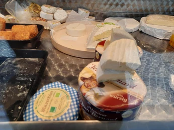 Verschiedene Käsesorten