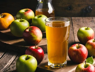 Frischer Apfelsaft