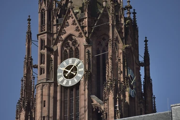 Frankfurt Cathedral Tower Cathedral Tower in the sunlight