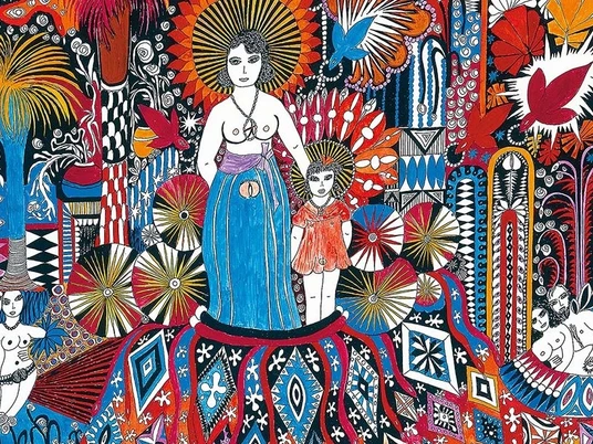 Dorothy Iannone, Mother and Child (Virgin Mary), 1980, ahlers collection_low quer.jpg