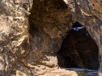 Kleinsteinhöhle im Winter