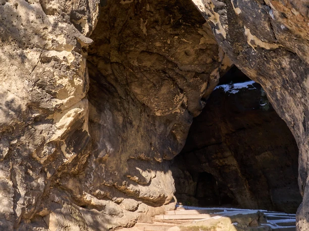 Kleinsteinhöhle im Winter