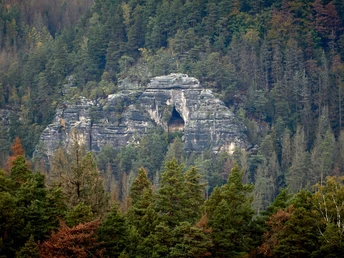 Aussicht Großes Pohlshorn zur Kleinsteinhöhle