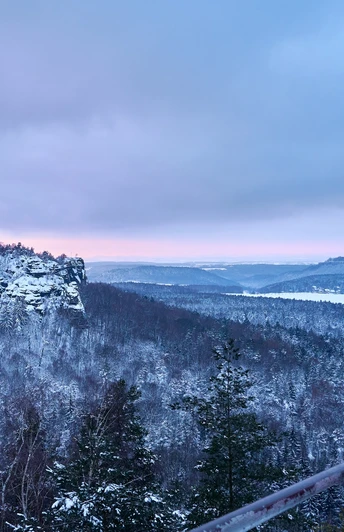 Blick vom Papststein
