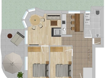 Grundriss s`Herzstück