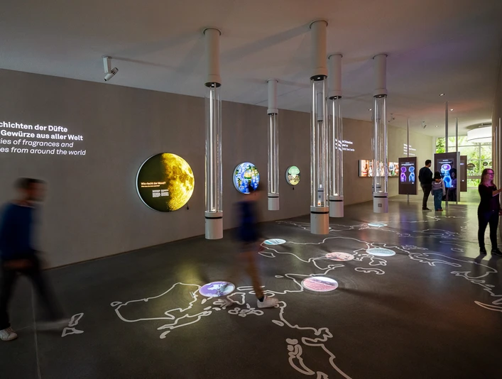 Sensoria Ausstellungsbereich: Zeitreise