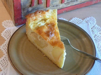 Bratapfelkuchen im Café Alt-Willingen Bratapfelkuchen im Café Alt-Willingen