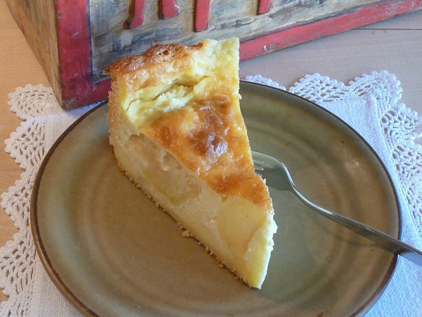 Bratapfelkuchen im Café Alt-Willingen Bratapfelkuchen im Café Alt-Willingen