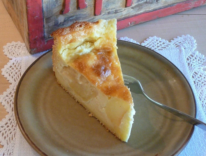 Bratapfelkuchen im Café Alt-Willingen Bratapfelkuchen im Café Alt-Willingen