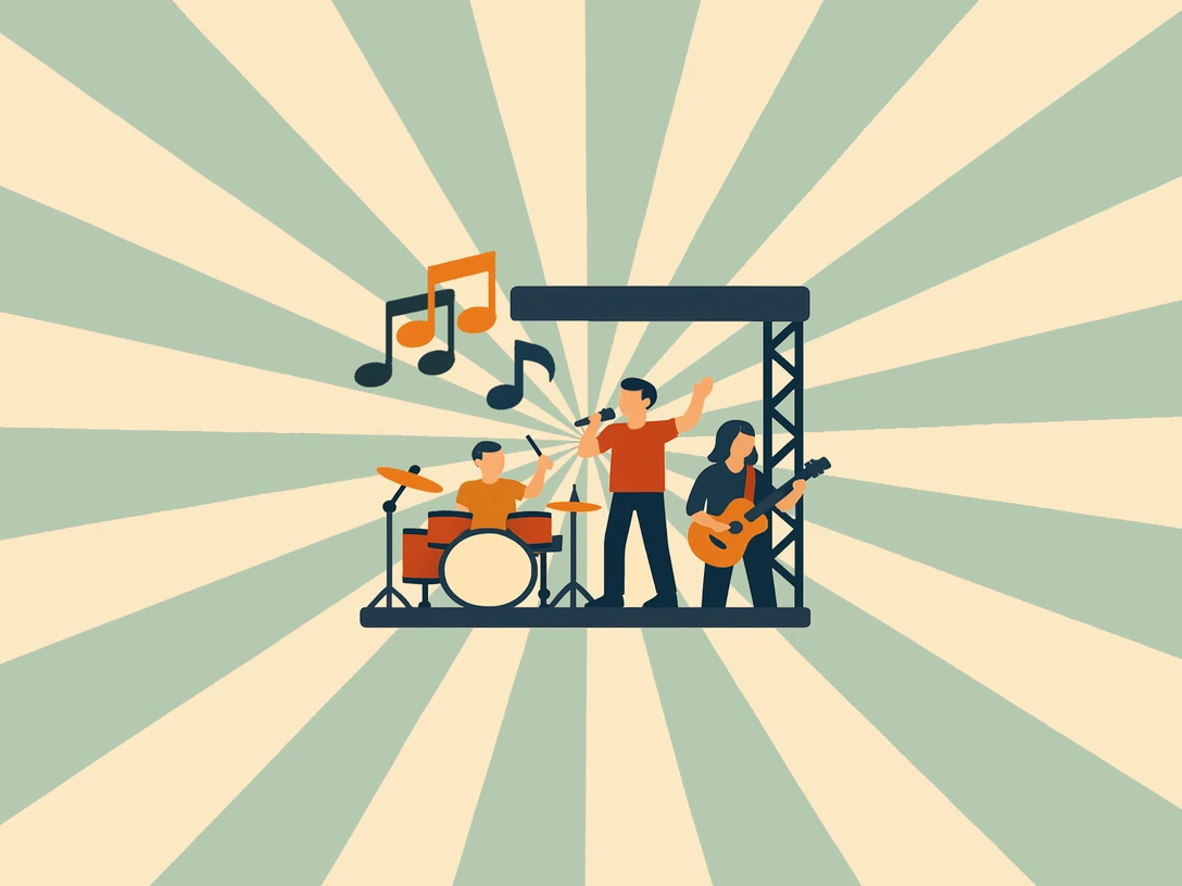 Platzhaltermotiv Musik Platzhaltermotiv für Veranstaltungen rund um das Thema Musik