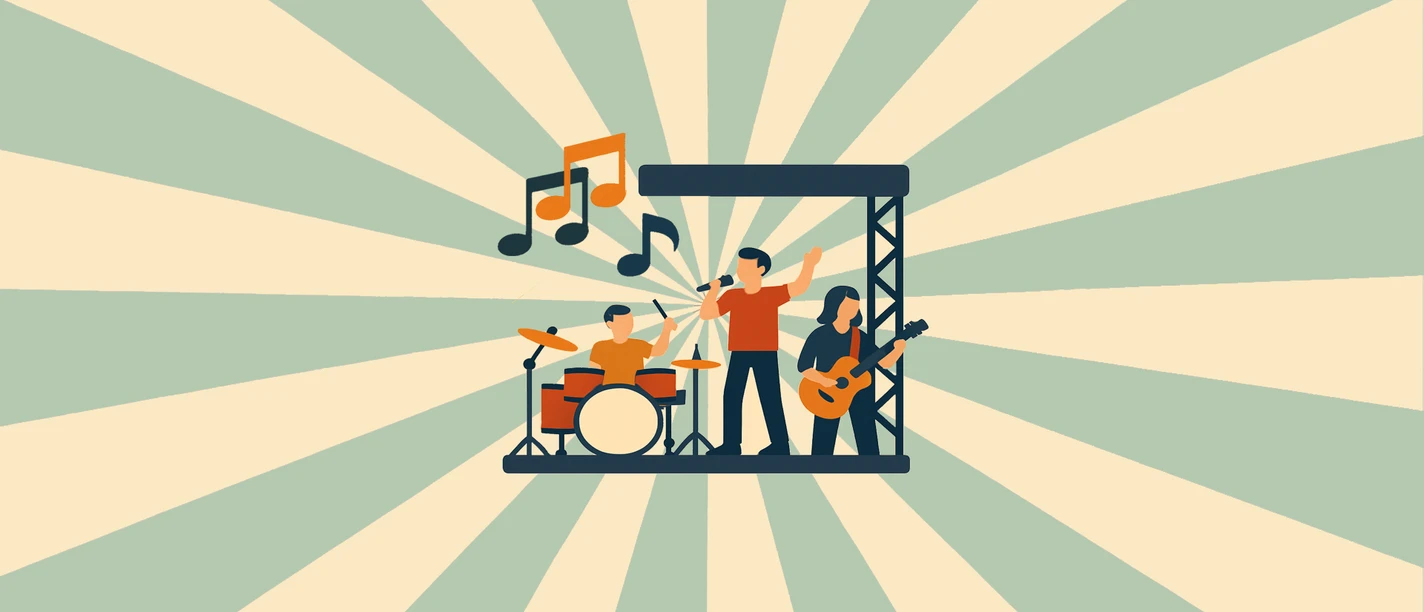 Platzhaltermotiv Musik Platzhaltermotiv für Veranstaltungen rund um das Thema Musik