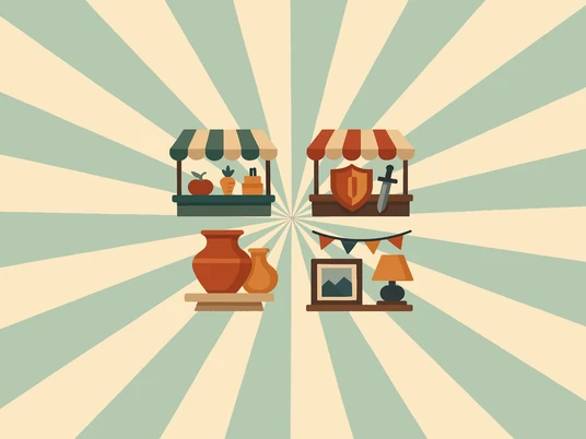 Platzhaltermotiv Märkte Platzhaltermotiv für Veranstaltungen rund um das Thema Märkte