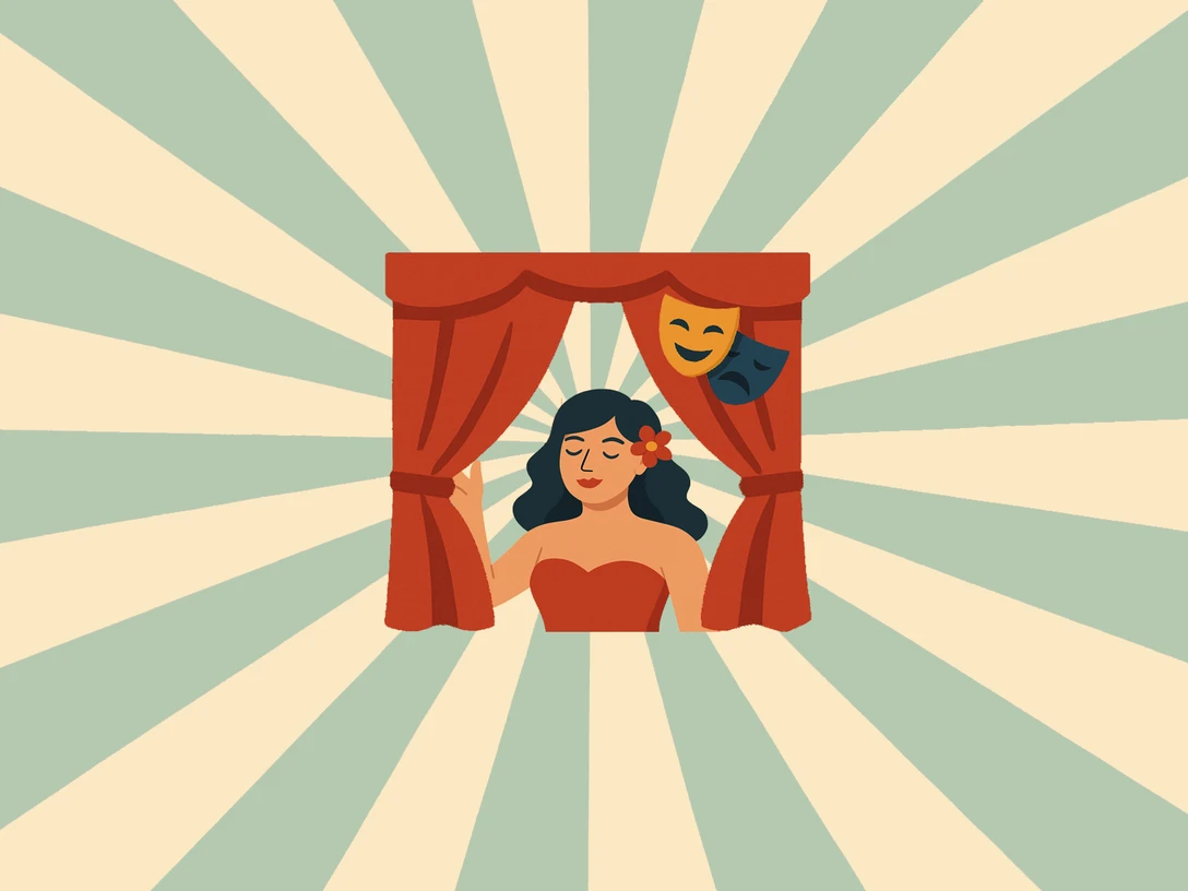 Platzhaltermotiv Theater und Show Plaatsvervangend motief voor evenementen gerelateerd aan theater en shows