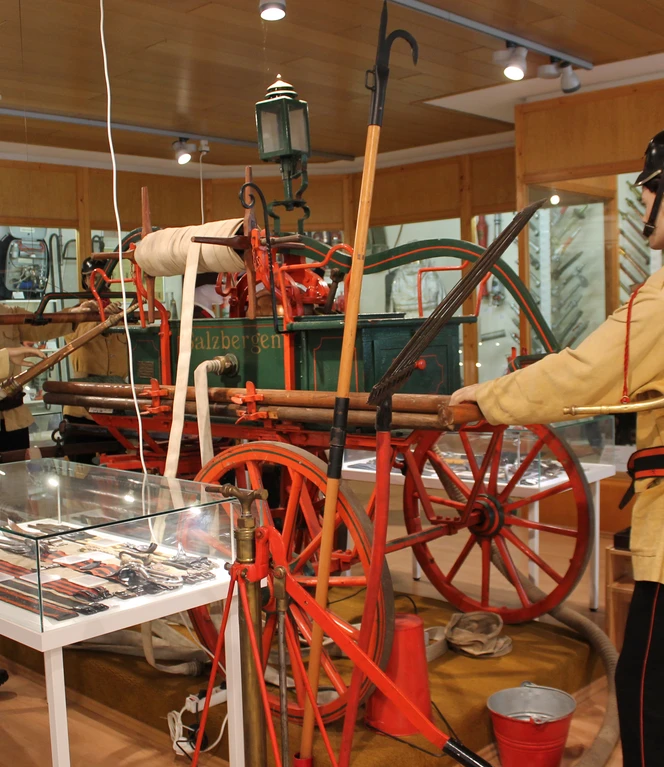 Feuerwehrmuseum Salzbergen - Innenansicht Ausstellung ©Emsland Tourismus GmbH (13).JPG
