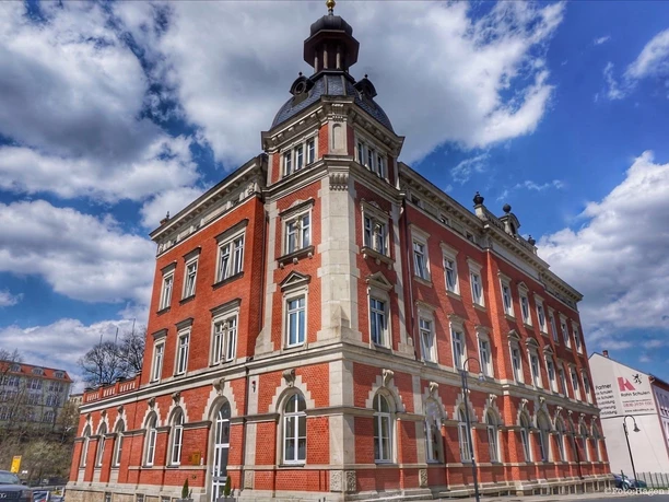 Rathaus der Stadt Auerbach im Vogtland
