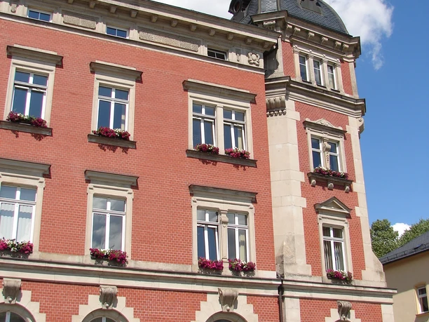 Rathaus der Stadt Auerbach im Vogtland