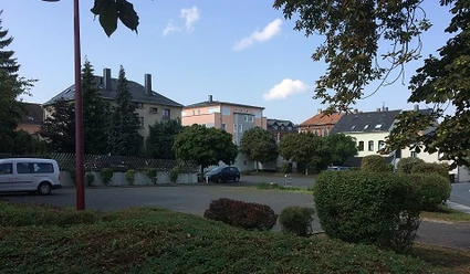 Falkenstein/Vogtland Parkplatz am Schloßplatz
