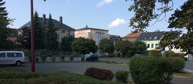 Falkenstein/Vogtland Parkplatz am Schloßplatz