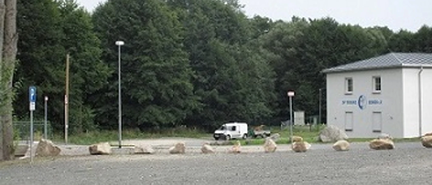 Parken am Sportplatz Bergen Vogtland