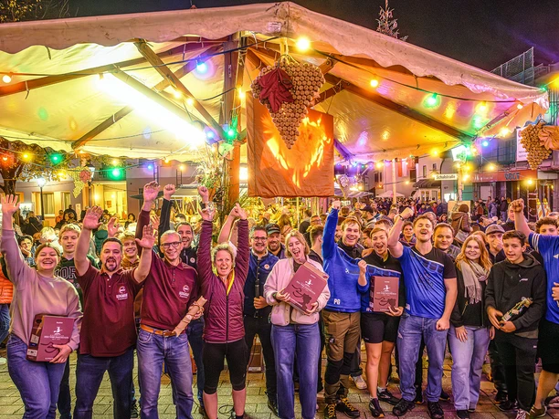 Siegerehrung Winzerolympiade