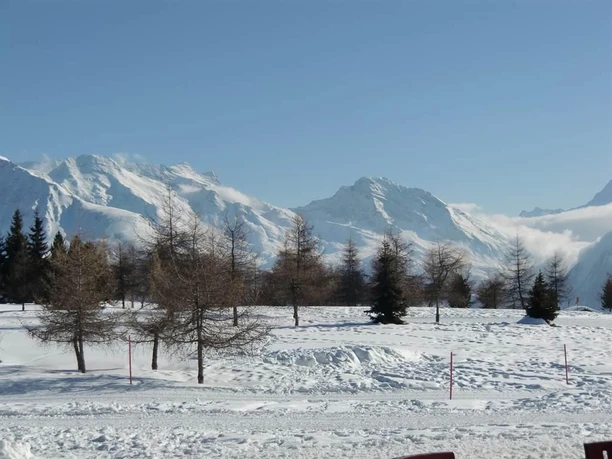 Golfplatz Winter