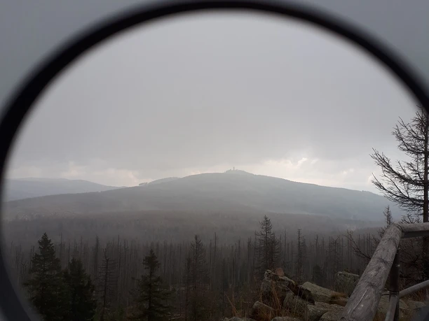 Fotospot Achtermann Blick durch Öffnung