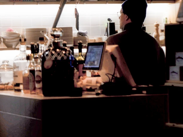 Bar in der VITIS Wein & Champagner Bar