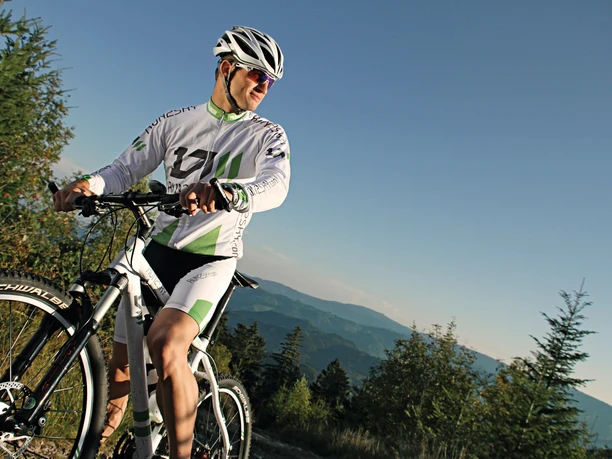 Mountainbiker im Renchtal