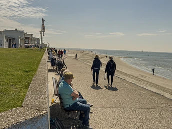 Promenade Weststrand Promenade vom Hafen zum Nordstrand