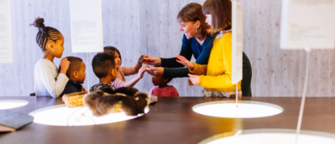 Mitmach-Führung für Kinder im Neanderthal Museum