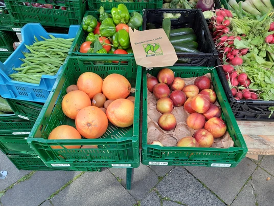 Obst- und Gemüsestand