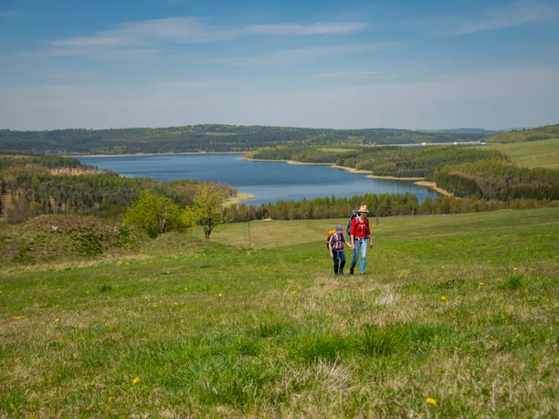 an der Talsperre Preßnitz