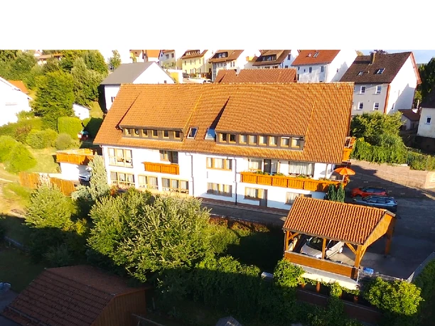 Außenansicht Gästehaus Central,Baiersbronn