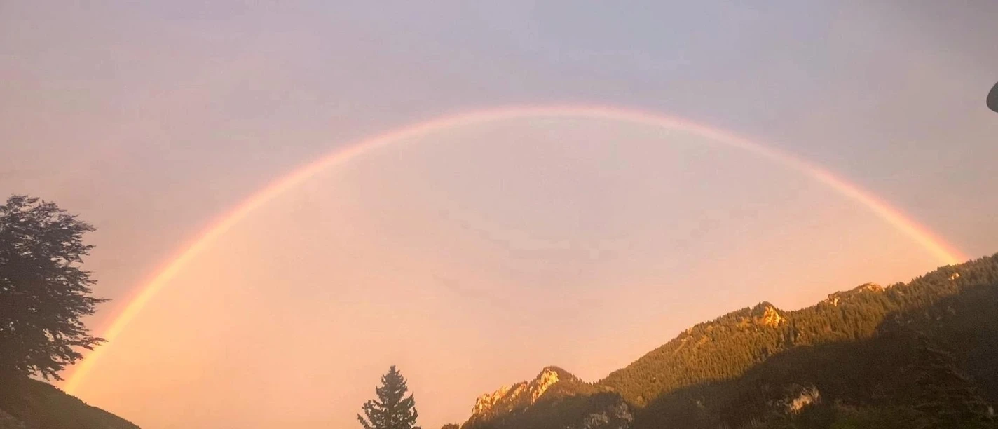 Berglust unterm Regenbogen am 28.08.2025