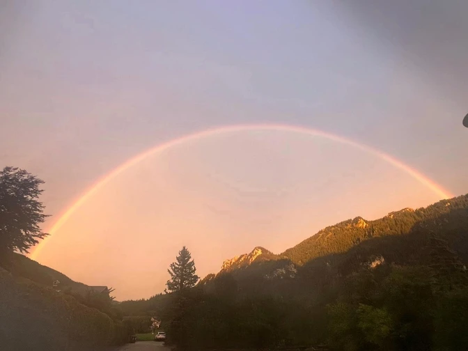 Berglust unterm Regenbogen am 28.08.2025