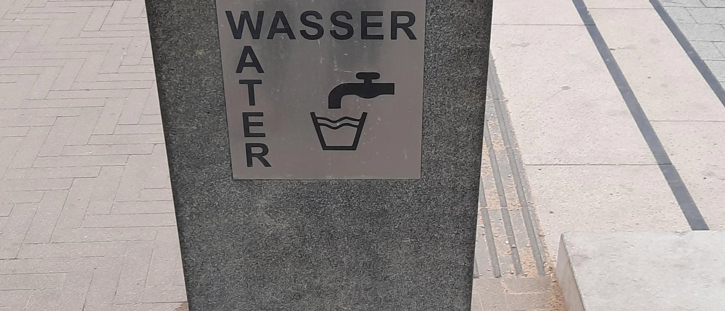 Trinkwasserbrunnen im Budafok-Park