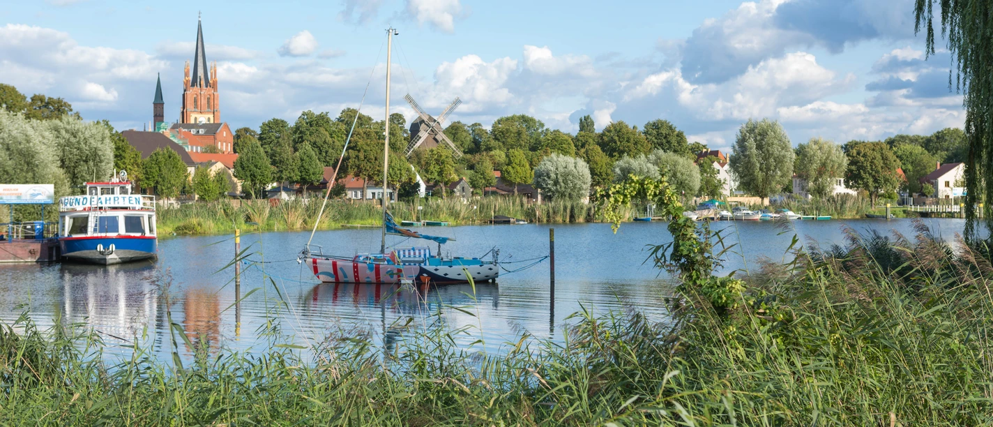 Blick auf die Insel von Werder/Havel Blick auf die Insel von Werder/Havel.
