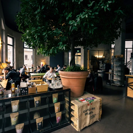 Franz Morish, Kaffeerösterei und Café in Leipzig mit modernem Ambiente | Leipzig Convention Bureau