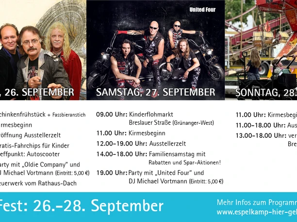 Programm des City-Festes