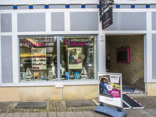 Hörgeräte Vetter Außenansicht Hörgeräte Vetter Außenansicht