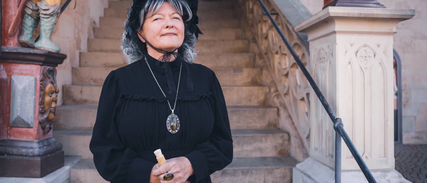 Erlebnisführung Frau "Justizrat" Hartmann